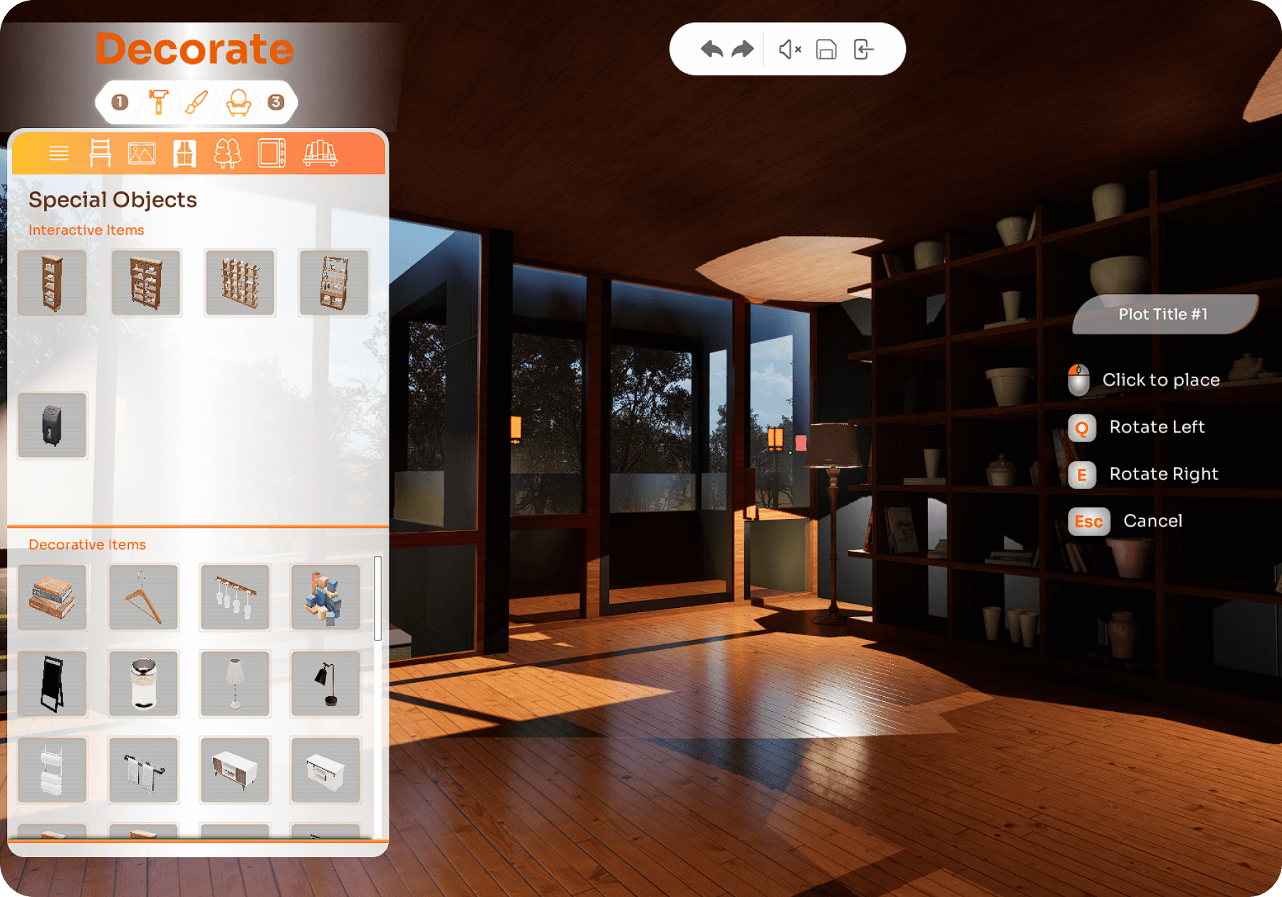 Interactive Decoration System