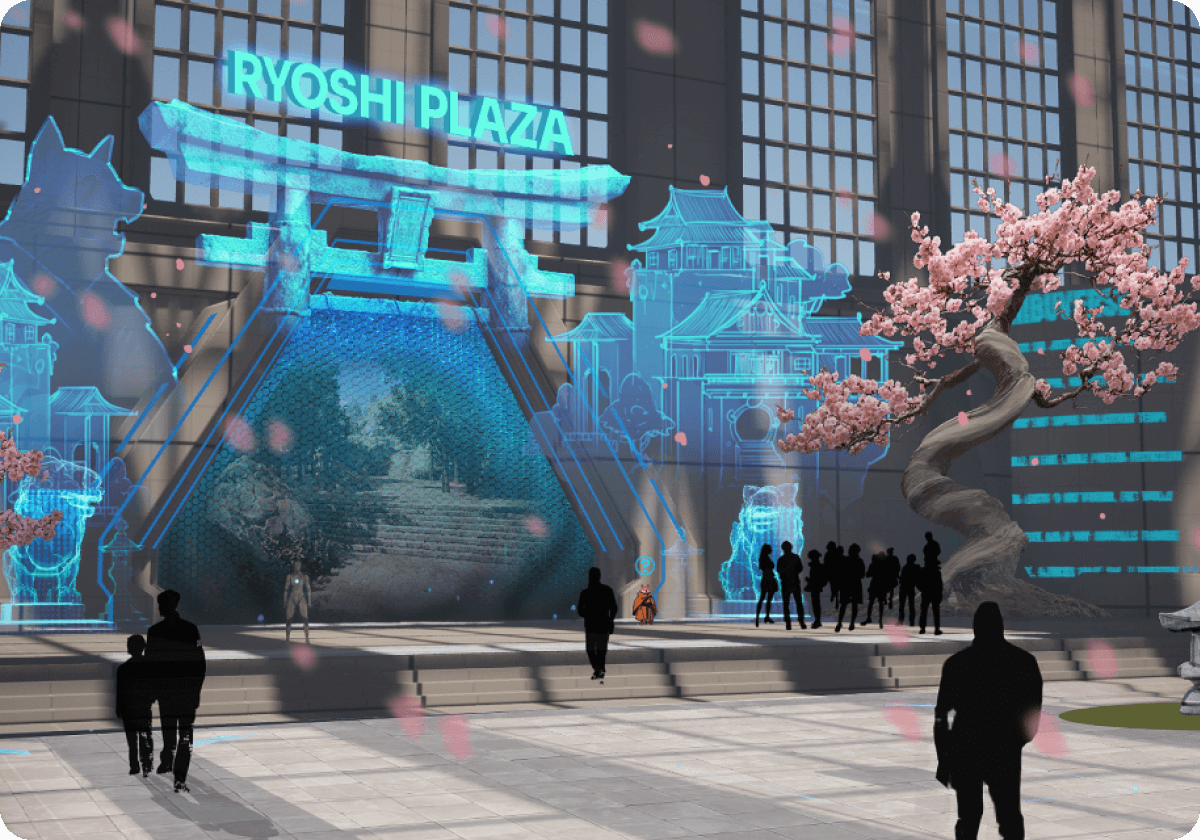 Ryoshi Plaza - Metaverse Hub
